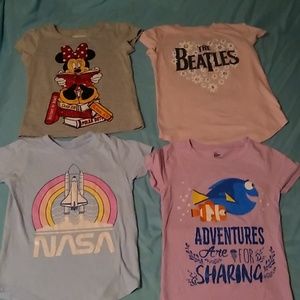 Little girls tshirt bundle